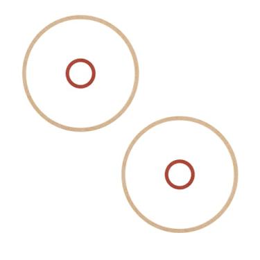 Imagem de Kit de junta de boia de carburador de 2 peças, peças de cortador de grama para carburador, acessórios de carburador compatíveis com G150, G200, G300, G400, GC135, GC160, GC190, GCV135, GCV160