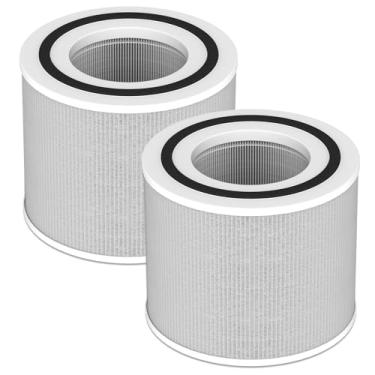 Imagem de Filtro de substituição para purificador de ar Core 300-P atualizado para purificador de ar vórtice LEVOIT Core 300, Core 300-P, purificador de ar vórtice Core 300S, filtro HEPA verdadeiro 4 em 1 grau
