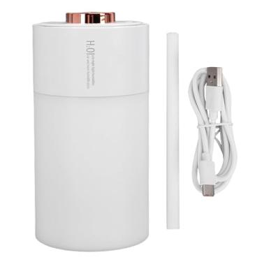 Imagem de TOPINCN Difusor de óleo Essencial de 300ML, Umidificador de Névoa de Aromaterapia Com Configurações de Temporizador e Luz Ambiente de Grande Capacidade para Casa e Escritório (Branca)