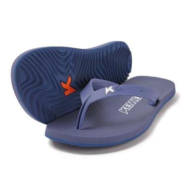 Imagem de Chinelo Kenner Sandália Original New Summer Unissex, 43, Branco, Laran