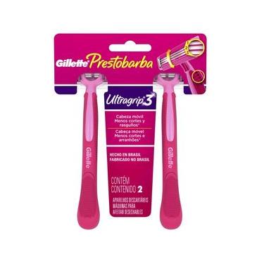 Imagem de Aparelho de Depilação Prestobarba UltraGrip 3 Base Móvel