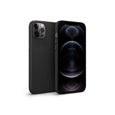 Imagem de Capa para iPhone 12 Pro Max - Couro Dual Preta - Gshield