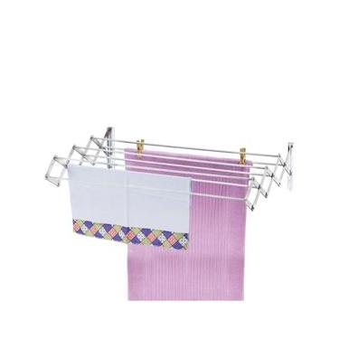 Imagem de Varal de Parede Sanfona Utimil em Alumínio 100 cm