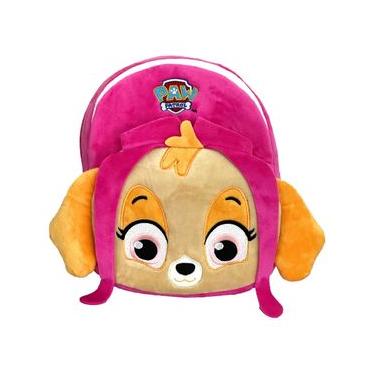 Imagem de Mochila Infantil de Pelúcia Patrulha Canina Skye