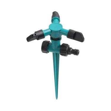 Imagem de Aspersor De Jardim Rotativo Automático De 360 Graus Com Cabeça De Três