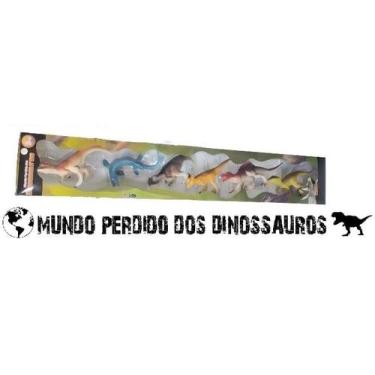 Imagem de Boneco - Kit Mundo Perdido dos Dinossauros 6 dinos - MA HONGYAO - Ciat