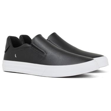 Imagem de Tênis Masculino Slip On Reserva Go Casual Slip Holiday Elástico Confortável 755840001-Masculino