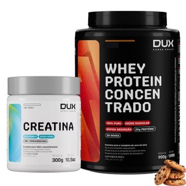 Imagem de Whey Concentrado Sabores + Creatina 300g Dux Human Health-Masculino