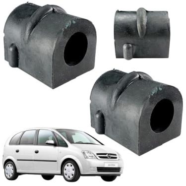 Imagem de Kit De Bucha Da Barra Estabilizadora Dianteira Meriva 2003 2004 2005 2006 2007 2008 2009 2010 2011 2012 2013 - GP0321, 90538865