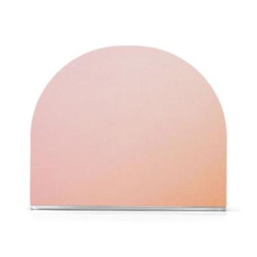 Imagem de Porta-guardanapos abstratos rosa rosa bege pêssego para mesa, pacote com 2, porta-guardanapos para convidados, armazenamento de guardanapos de papel em pé