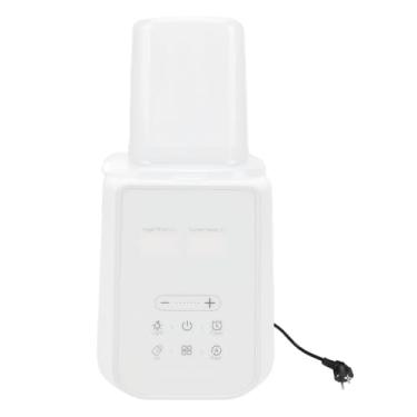 Imagem de ZJchao Aquecedor de Mamadeira Com Display Digital e Tela Sensível Ao Toque Aquecedor de Leite Elétrico de 200 W Com 48 Horas de Temperatura Constante para Alimentação do bebê Branco 5,51 (Plugue UE 220V)