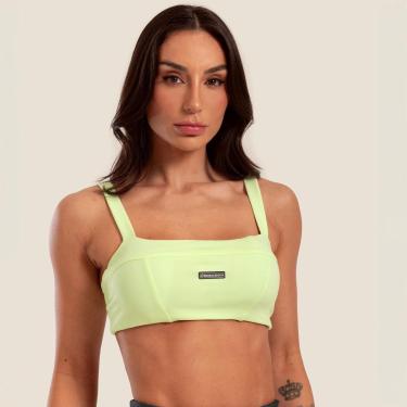 Imagem de Top Faixa Com Recortes Poliamida Com Bojo Donna Carioca-Feminino