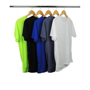 Imagem de Kit Sortido 5 Camisetas Masculinas Dry Academia Treino Proteção UV-Masculino