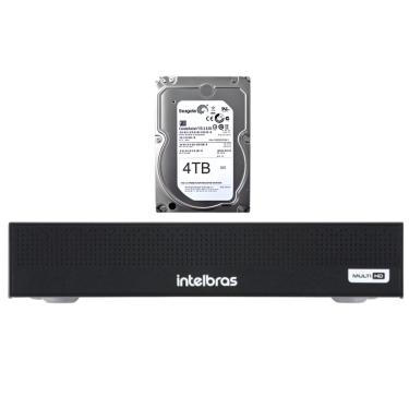 Imagem de Dvr Multi Hd Intelbras 4Ch Mhdx 1004-C C/Hd 4tb