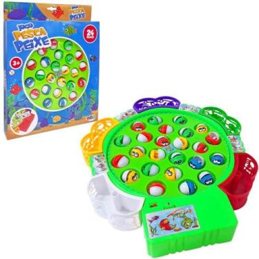 Imagem de Jogo pesca peixe com som bbr - BBR Toys, Verde, UN