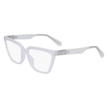 Imagem de Armação de Óculos Calvin Klein Jeans CKJ23648 971 - Cinza 54-Feminino