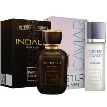 Imagem de Kit Indalo Masculino E Mister Caviar - Paris Elysees