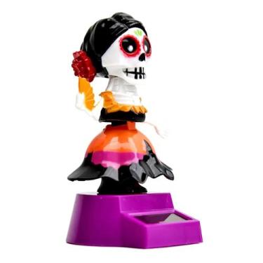 Imagem de Boneco Esqueleto Solar Para Painel De Carro: Enfeite Divertido E Exqui