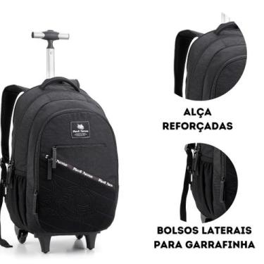Imagem de Mochila Rodinha Reforçado Notebook Red Nose - Seanite