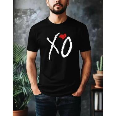 Imagem de Camiseta The Weeknd 100% Algodão Mode 05 - Estamparia & Co, Preto, G