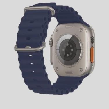 Imagem de Pulseira Silicone Oceano Compativel Apple Watch 42mm 44mm 45mm 49Mm - 
