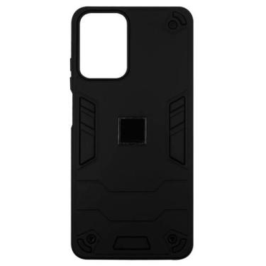 Imagem de Capa Capinha Armadura BGM Preta Anti Impacto Para Moto G04, G24, G34, 