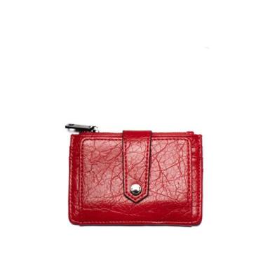 Imagem de Carteira Feminina WJ Burnished Vermelho, Vermelho, Único