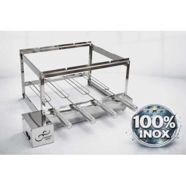Imagem de Suporte grill 4 espetos para churrasco - infinity grill