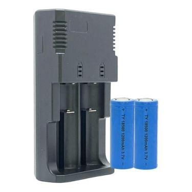 Imagem de 2 Baterias Microfone K522 + Carregador Turbo  Nf - Loaaquitem24