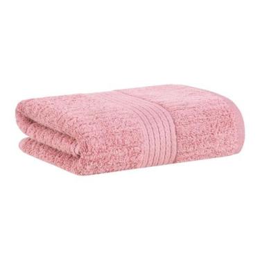 Imagem de Toalha de rosto fio penteado canelado - 48 x 85 - rosa 1997 - buddemey
