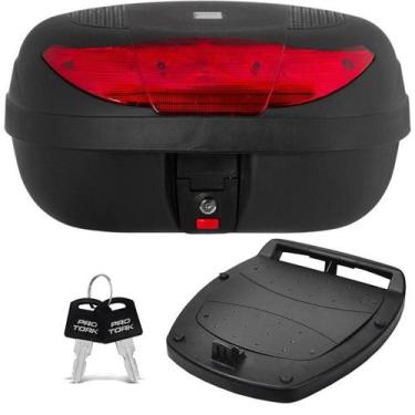 Imagem de Bauleto Bau Moto Traseiro 45 Litros SmartBox 2 com Lente Vermelha BP09