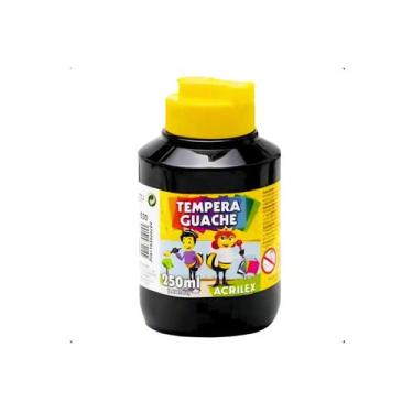 Imagem de Tinta Guache Acrilex 250ml Lavável Escolar Infantil Não Tóxica Para Ar
