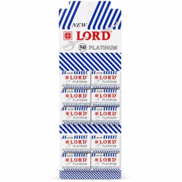 Imagem de Cartela de lâminas com 50 cartuchos - new lord platinum