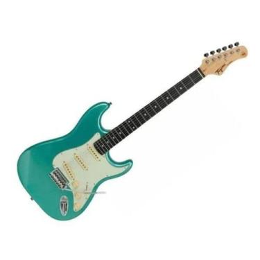Imagem de Guitarra Strato 3S Escala Escura TG-500 MSG Verde Metálico Tagima 