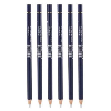 Imagem de Lápis de esboço com 6 peças de molde de toco de toque, ferramenta de desenho de arte em pastel