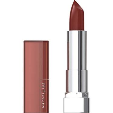 Imagem de Maybelline Color Sensational Lipstick, Lip Makeup, Cream Finish, Hydrating Lipstick, Nude, Pink, Red, Plum Lip Color, Double Shot, 0.15 oz. (Packaging May Vary)