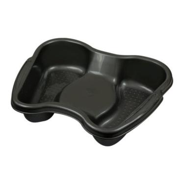 Imagem de Bacia Plastica Pedicure Preta Santa Clara