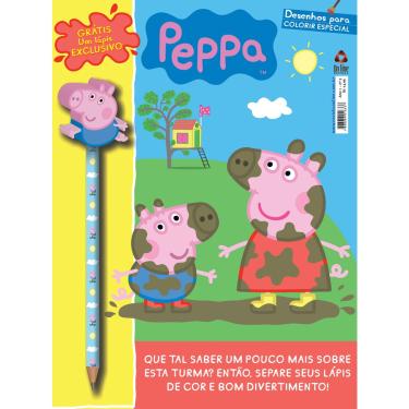 Desenhos da Peppa para colorir  Peppa pig para colorir, Livro de colorir,  Páginas para colorir natal