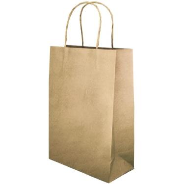 Imagem de Sacola de Papel Kraft Média 34x22x10-50 Unidades