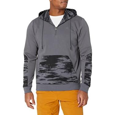 Imagem de Oakley Moletom com capuz e zíper 1/4 de camuflagem