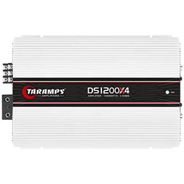 Imagem de Módulo Taramps DS 1200x4 2 ohms 1200 W RMS 4 Canais Amplificador Som Automotivo