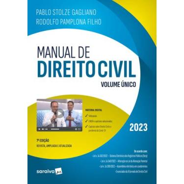 Imagem de Livro - Manual De Direito Civil - Volume Único - 7ª Edição 2023