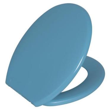 Imagem de Assento Oval Soft Azul Claro 1  Astra