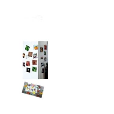 Imagem de Placa Imantada, A4, 210mm x 297mm, 0,33 mm, Com Adesivo, Usa Folien, Pacote com 05 Folhas