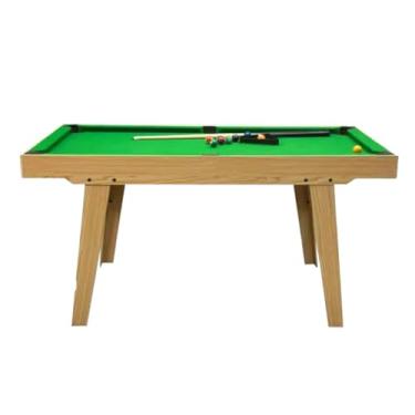 Imagem de Mesa De Bilhar Portátil, Pequena Mesa De Bilhar Interna, Mini Mesa De Sinuca, Para Sala De Estar De Adultos, Fácil De Instalar (Color : Style1, Size : 2x1.05m/6.56x3.44ft)