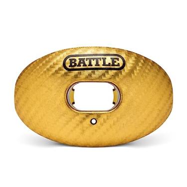 Imagem de Protetor bucal de oxigênio cromado carbono Battle Sports, dourado