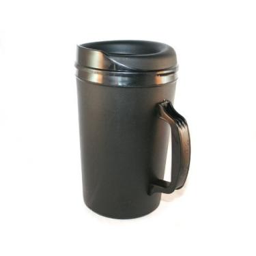 Imagem de GAMA Electronics Caneca de café isolada de espuma Thermoserv 590 ml - Preta