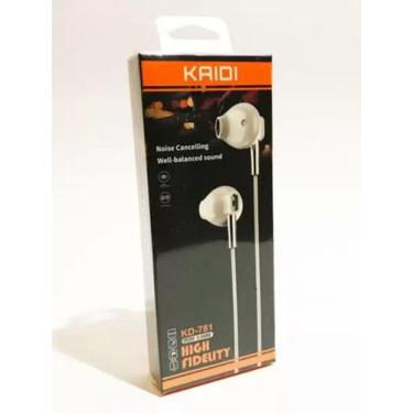 Imagem de Fone De Ouvido Intra-Auricular Kaidi Modelo: KD-781, Preto
