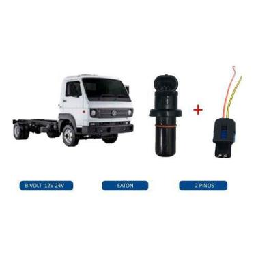 Imagem de Sensor Velocidade Vw Indutivo Eaton 2 Fios - REVIQ, Preto