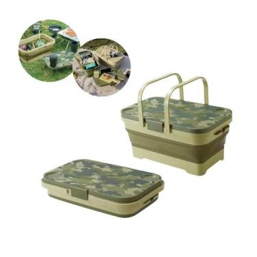 Imagem de Cooler Portátil Dobrável 15 Litros Com Função Mesa Viagens - Phoenix